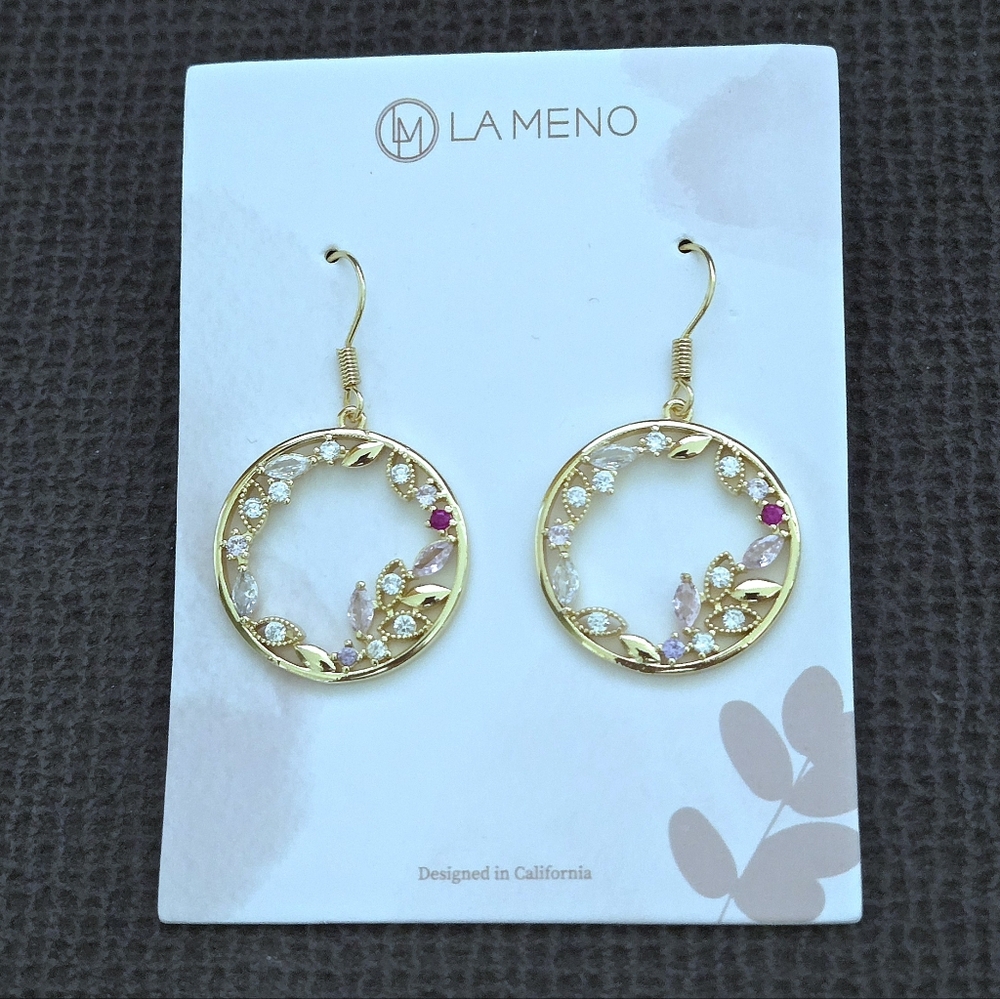 La Meno "Secret🤫 Garden💐" Earrings - Picture 6 of 16
